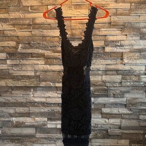 VENUS Black Lace cocktail dress